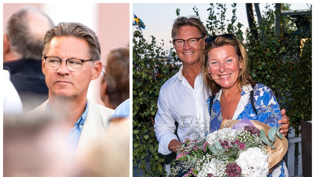 Mikael Sandström och Lotta Engberg är ett par.